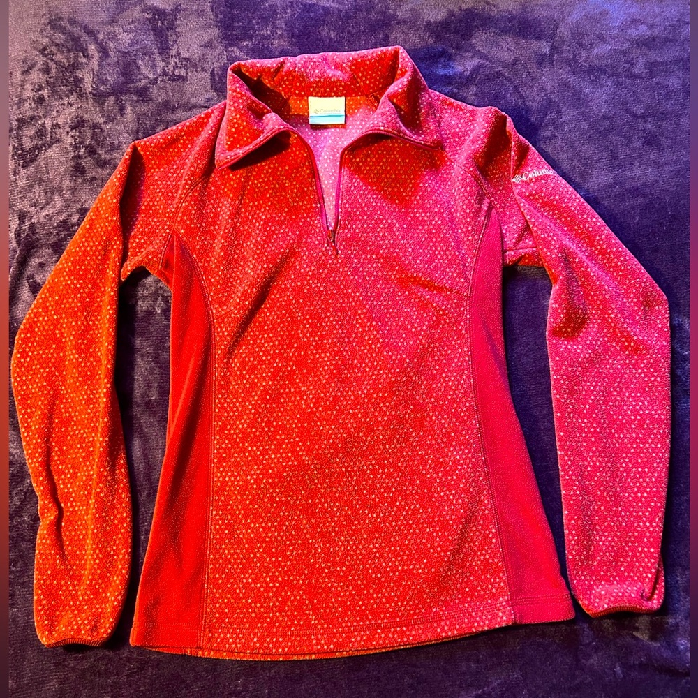 Columbia women’s 1/4 zip fleece size xs